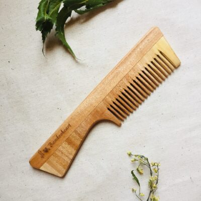 Neem Wood Comb (Handle) – Bambooheart