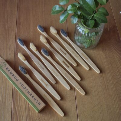Bamboo Toothbrush – Pack of 10